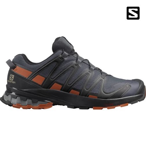 Tenis Para Trail Running Salomon Xa Pro 3d V8 GTX Hombre Azul Marino | MX PIRT246